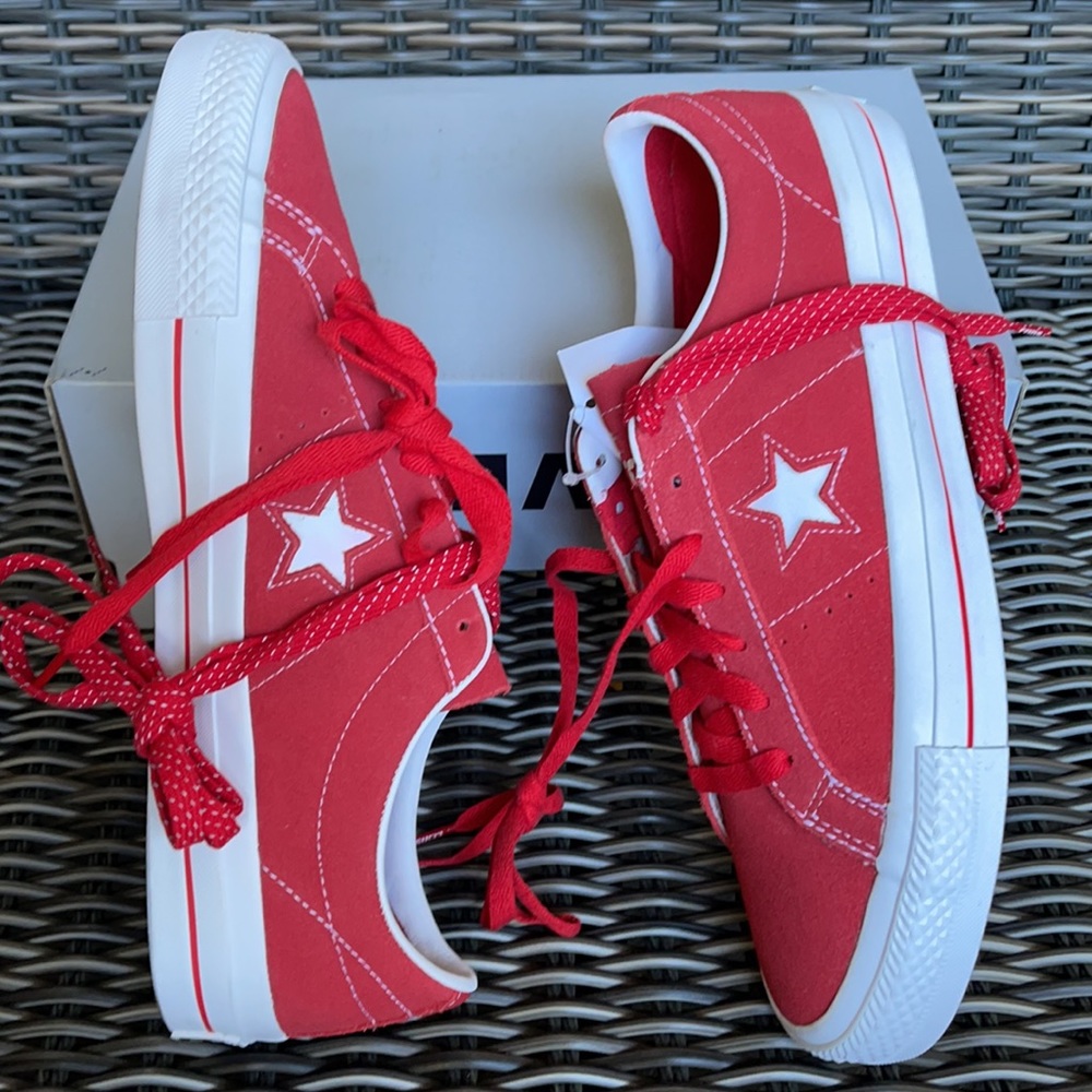 Converse One Star Pro OX University Red/White MEN`S - Picture 12 of 16